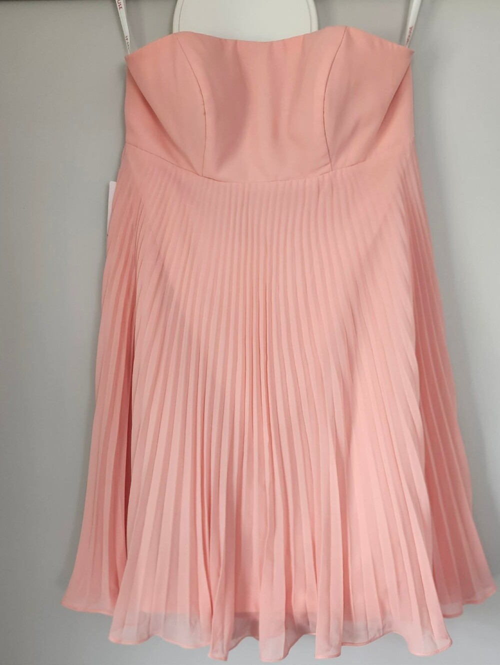 NWT JJ’s House Coral Pink Strapless Dress Sz 18W
